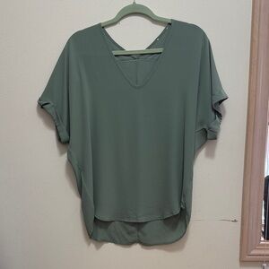 Elegant Green Women's Top